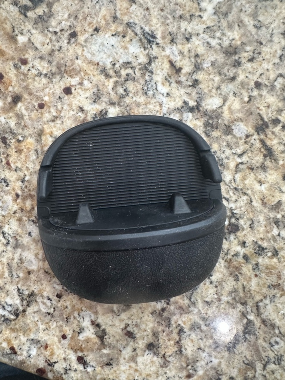 Black Rubber Car Phone Holder sticky back